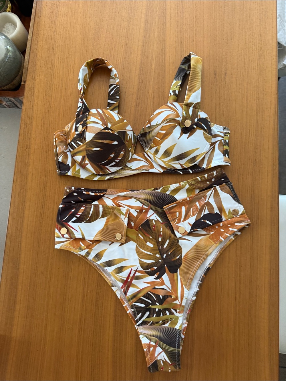 NEW Pretty Little Things Two-Piece high-waisted bottom size 4